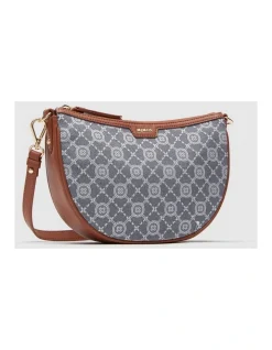 Mimco Mim-gram Crescent Crossbody Bag In Denim 11 Mimco Mim-gram Crescent Crossbody Bag In Denim -Mocha shop 982445950 3 720x928
