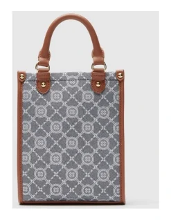 Mimco Mim-gram Mini Tote Bag In Denim 13 Mimco Mim-gram Mini Tote Bag In Denim -Mocha shop 982446040 5 720x928