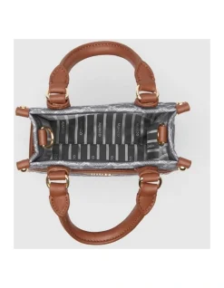 Mimco Mim-gram Mini Tote Bag In Denim 15 Mimco Mim-gram Mini Tote Bag In Denim -Mocha shop 982446040 7 720x928