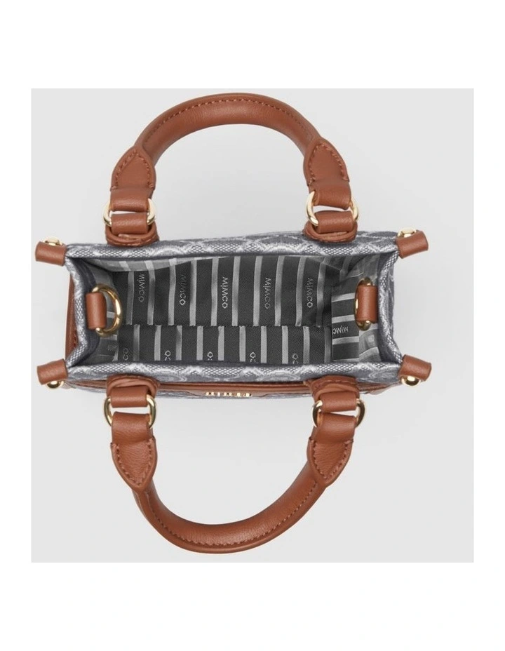 Mimco Mim-gram Mini Tote Bag In Denim 9 Mimco Mim-gram Mini Tote Bag In Denim - Image 7