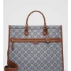 Mimco Mim-gram Tote Bag In Denim -Mocha shop 982446130 1 720x928