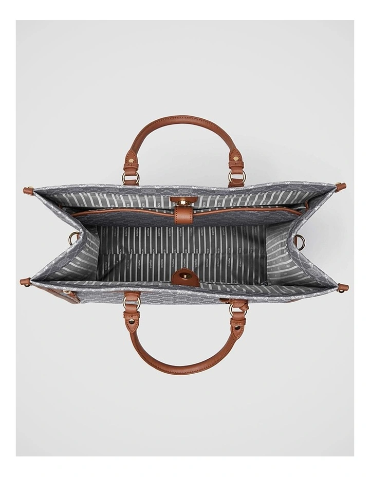 Mimco Mim-gram Tote Bag In Denim 9 Mimco Mim-gram Tote Bag In Denim - Image 7