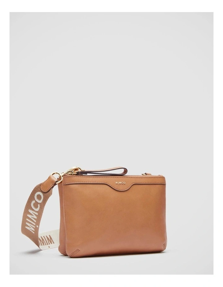 Mimco Jett Duo Crossbody Bag In Caramel 5 Mimco Jett Duo Crossbody Bag In Caramel - Image 3