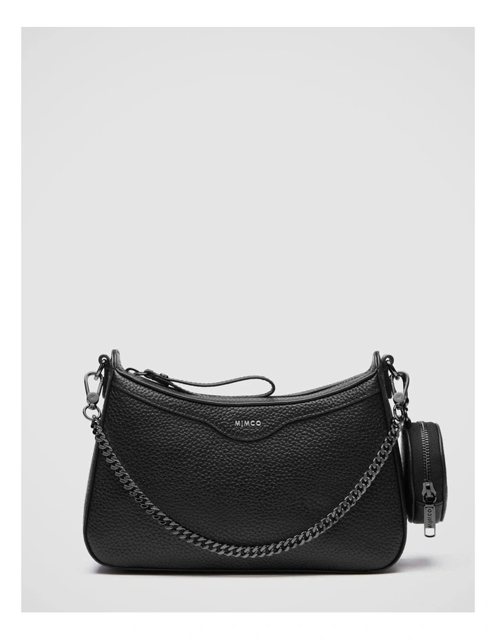 Mimco Jett Crossbody Bag In Black Gunmetal 5 Mimco Jett Crossbody Bag In Black Gunmetal - Image 3