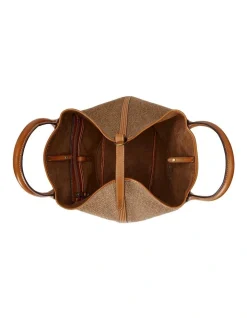 Polo Ralph Lauren Big Pony Medium Bellport Tote In Brown 9 Polo Ralph Lauren Big Pony Medium Bellport Tote In Brown -Mocha shop 983126800 4 720x928