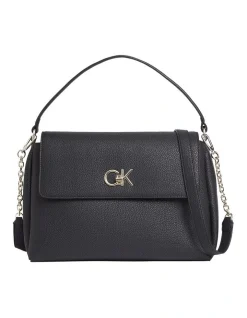 Calvin Klein Recycled Tote Bag In Black