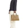 Calvin Klein Recycled Saffiano Tote Bag In Willow Green -Mocha shop 983129230 1 720x928