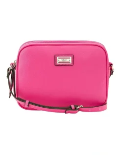 Cellini Sport Cindy Crossbody In Fuchsia