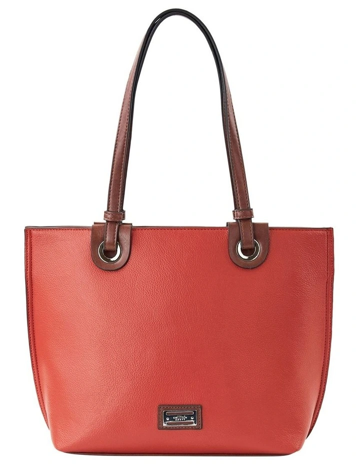 Cellini Sport Renee Tote In Orange 3 Cellini Sport Renee Tote In Orange