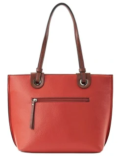 Cellini Sport Renee Tote In Orange 7 Cellini Sport Renee Tote In Orange -Mocha shop 983394100 3 720x928