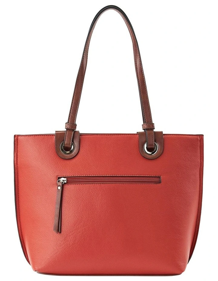 Cellini Sport Renee Tote In Orange 5 Cellini Sport Renee Tote In Orange - Image 3