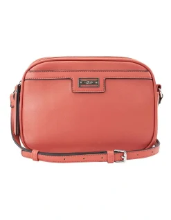 Cellini Sport Pip Crossbody In Orange