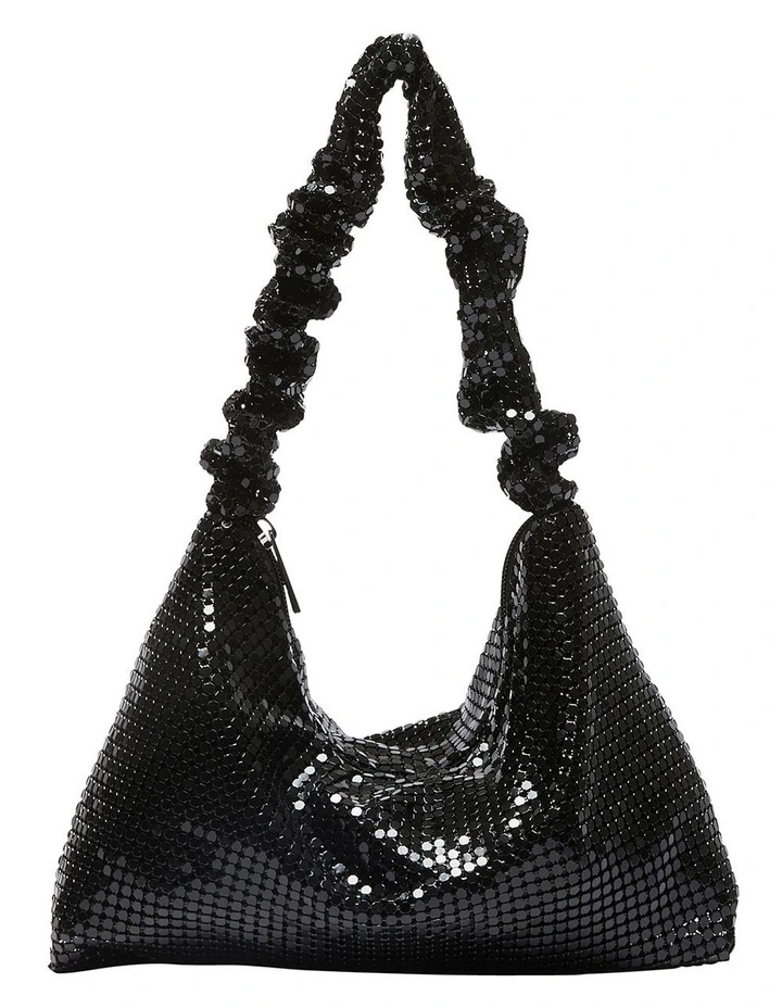 Ravella Disco Bag In Black Mesh 2 Ravella Disco Bag In Black Mesh