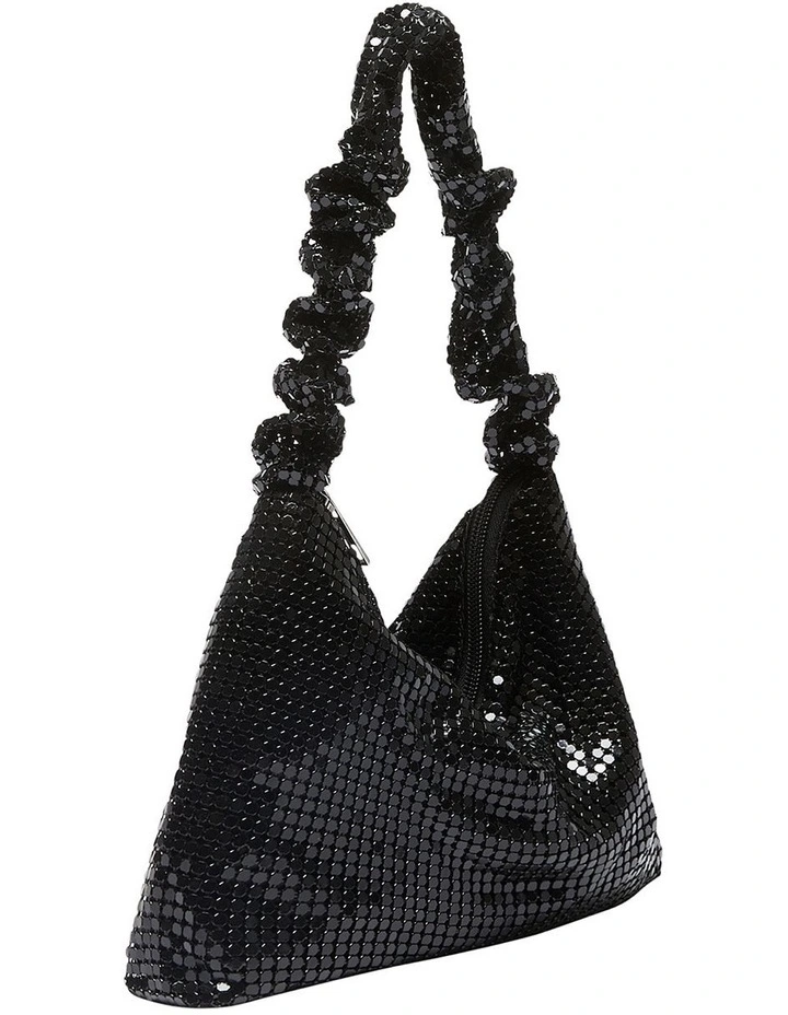 Ravella Disco Bag In Black Mesh 3 Ravella Disco Bag In Black Mesh - Image 2