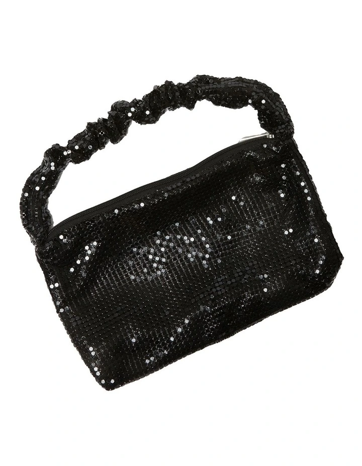 Ravella Disco Bag In Black Mesh 4 Ravella Disco Bag In Black Mesh - Image 3