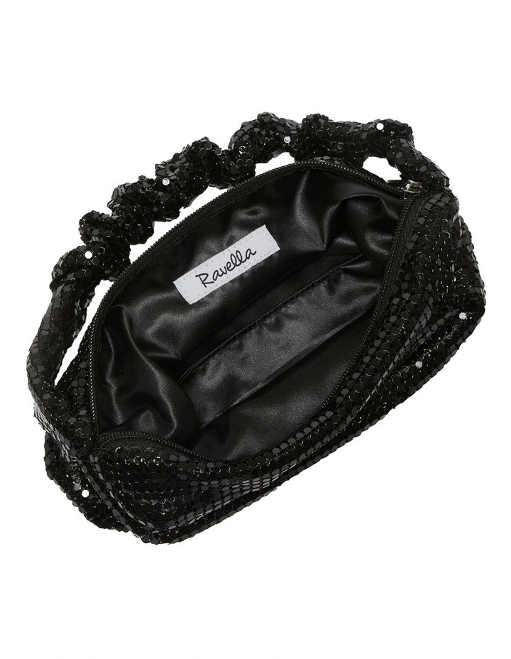 Ravella Disco Bag In Black Mesh 5 Ravella Disco Bag In Black Mesh - Image 4