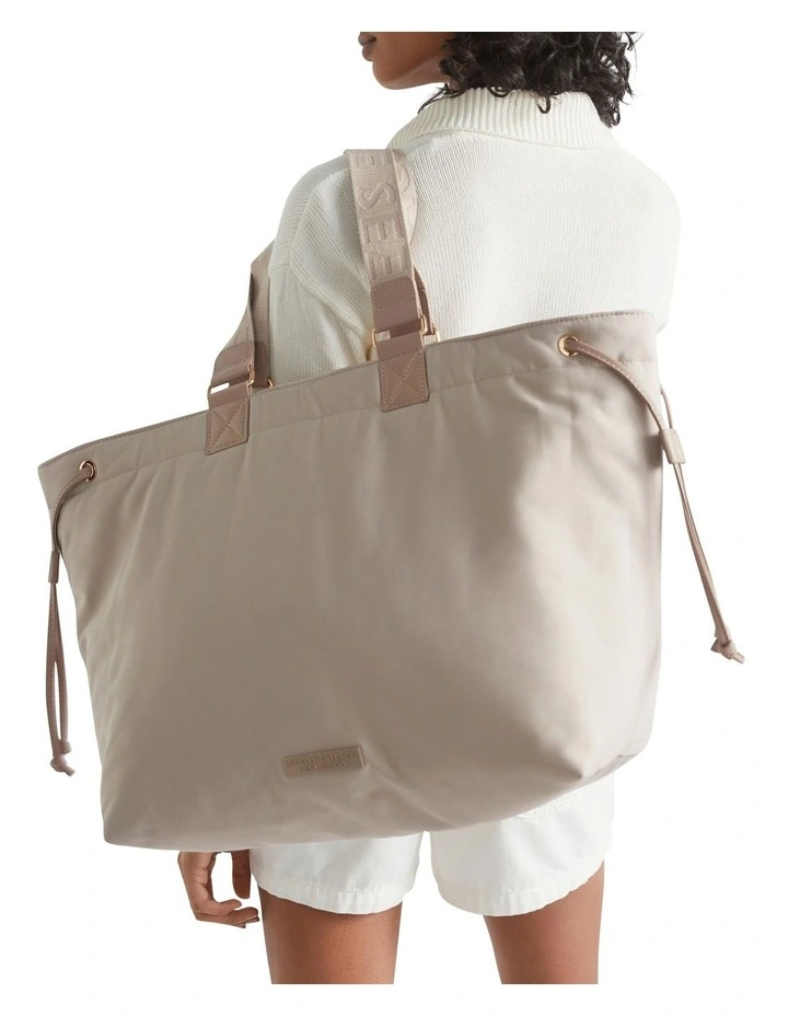 Seed Heritage Heritage Logo Tote In Grey 4 Seed Heritage Heritage Logo Tote In Grey - Image 2