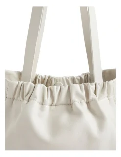 Seed Heritage Rouched Leather Tote -Mocha shop 984311920 984304630 4 720x928