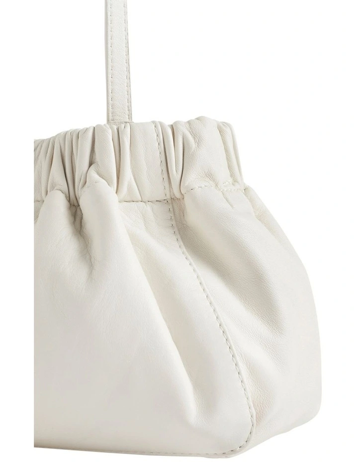 Seed Heritage Rouched Leather Crossbody Bag 6 Seed Heritage Rouched Leather Crossbody Bag - Image 4