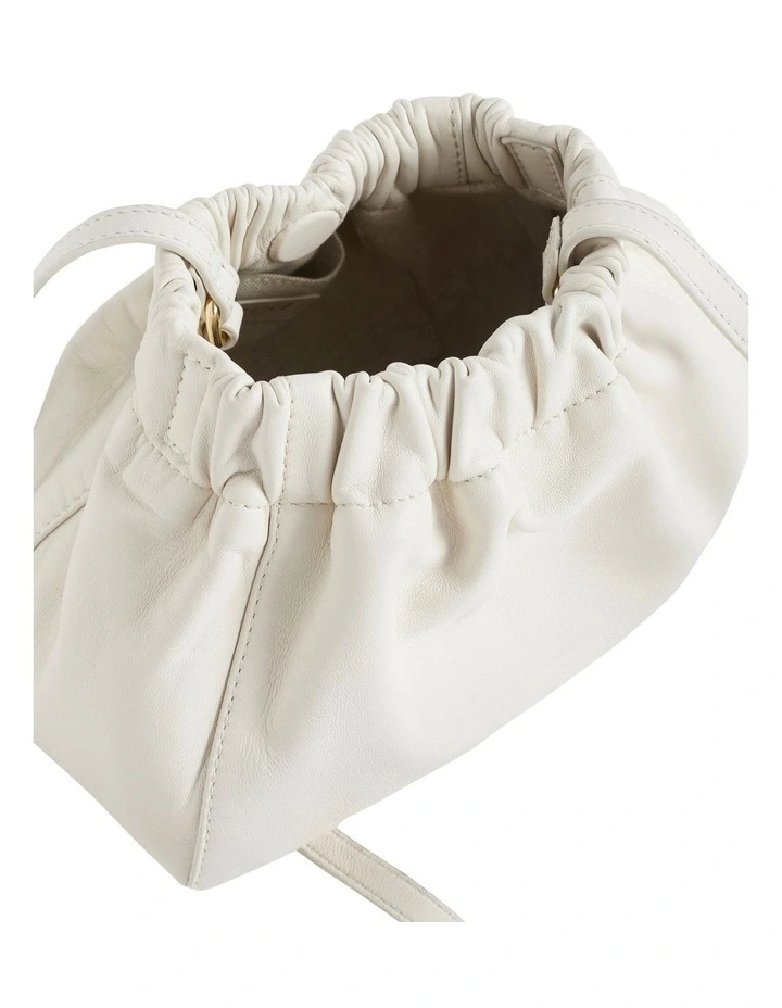 Seed Heritage Rouched Leather Crossbody Bag 7 Seed Heritage Rouched Leather Crossbody Bag - Image 5