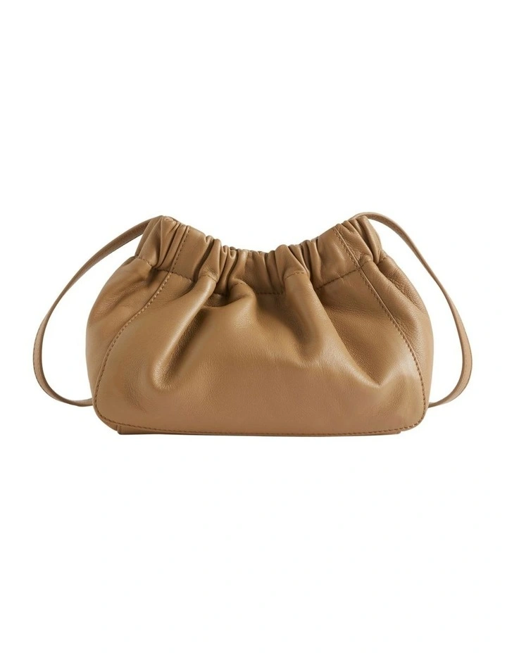 Seed Heritage Rouched Leather Crossbody Bag 3 Seed Heritage Rouched Leather Crossbody Bag