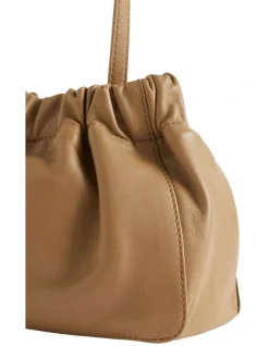 Seed Heritage Rouched Leather Crossbody Bag 10 Seed Heritage Rouched Leather Crossbody Bag -Mocha shop 984312100 984304990 4 720x928