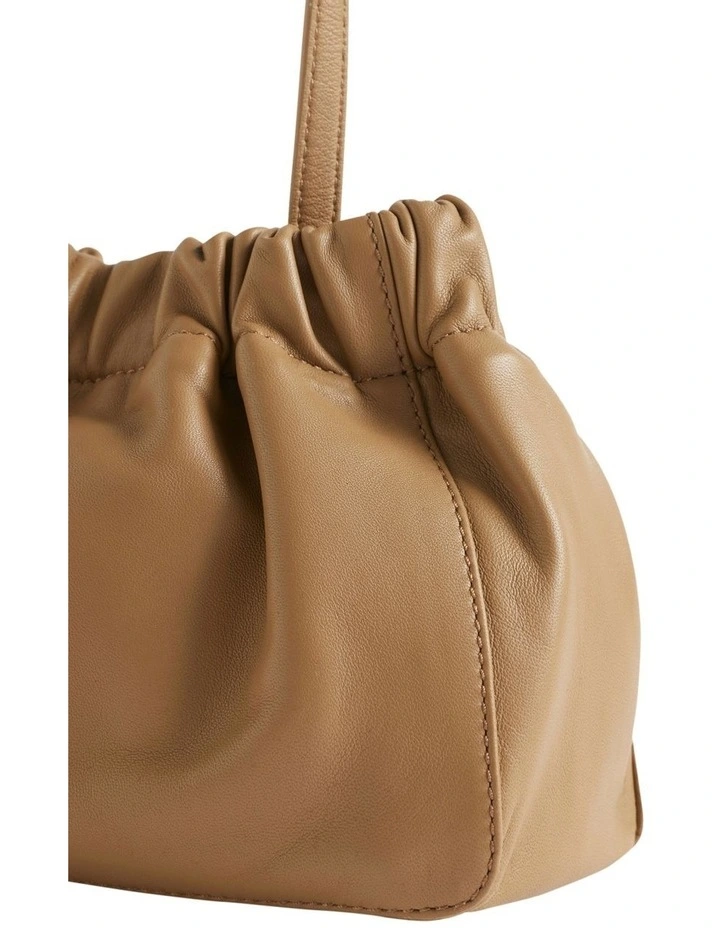 Seed Heritage Rouched Leather Crossbody Bag 6 Seed Heritage Rouched Leather Crossbody Bag - Image 4