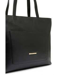 David Lawrence Delaney Leather Workwear Bag In Black -Mocha shop 984827170 3 720x928