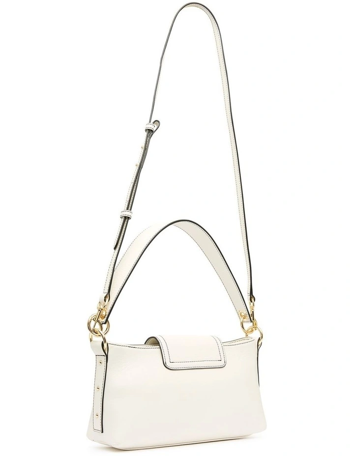 David Lawrence Matera Leather Shoulder Bag In Cream 6 David Lawrence Matera Leather Shoulder Bag In Cream - Image 4