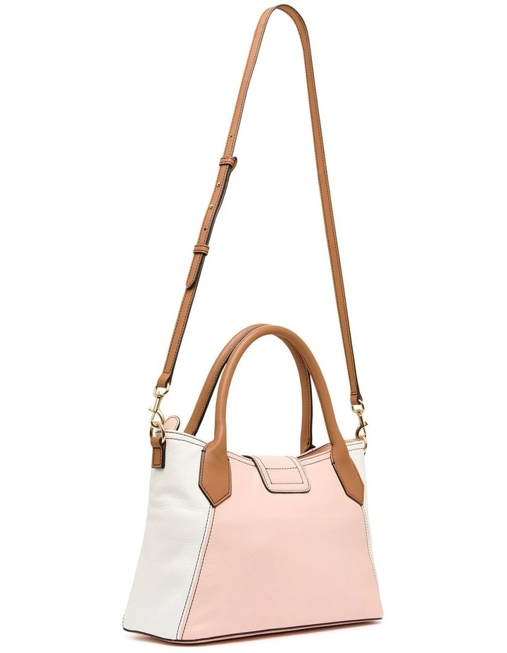 David Lawrence Mesina Leather Bag In Cream Multi 6 David Lawrence Mesina Leather Bag In Cream Multi - Image 4