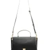 David Lawrence Lucca Leather Top Handle Bag In Black -Mocha shop 984828790 1 720x928