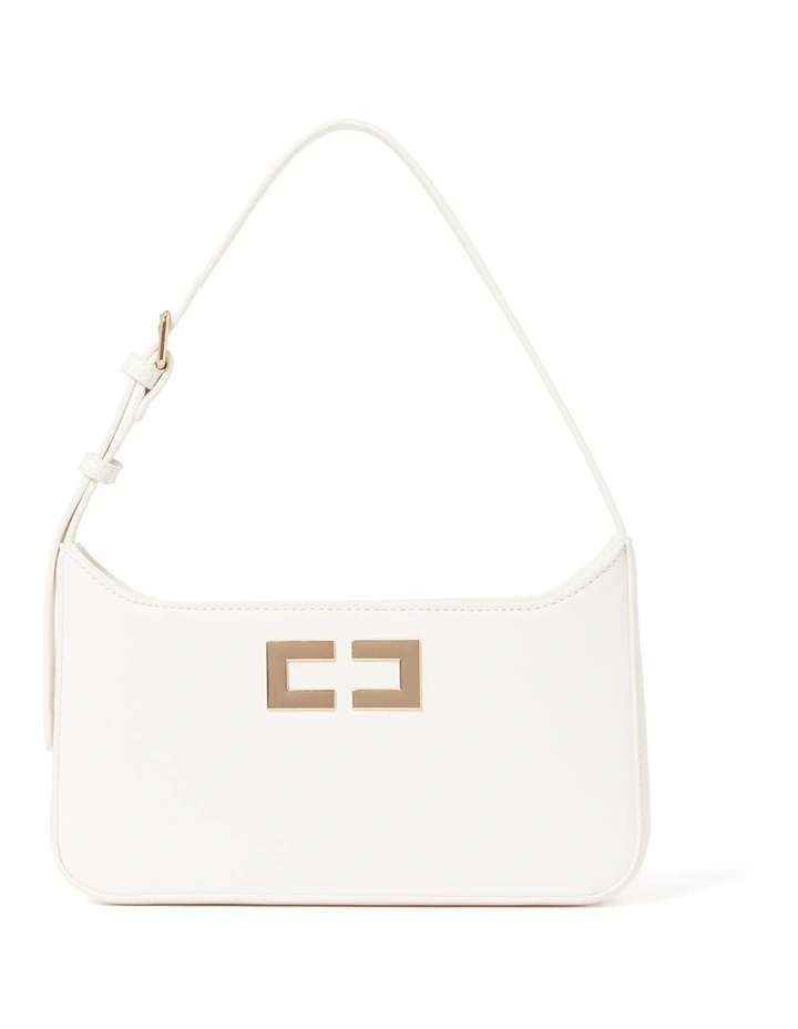 Forever New Tori Retro Shoulder Bag In White 3 Forever New Tori Retro Shoulder Bag In White