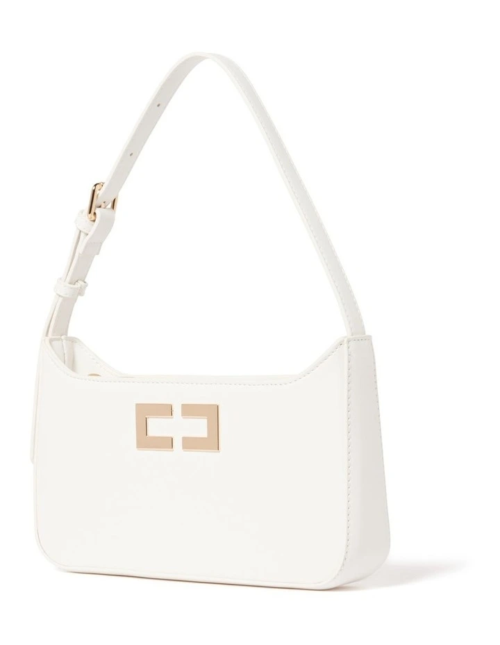 Forever New Tori Retro Shoulder Bag In White 5 Forever New Tori Retro Shoulder Bag In White - Image 3