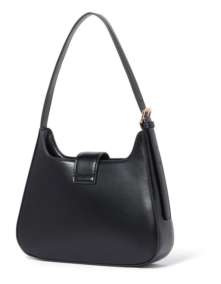 Forever New Tasha Buckle Shoulder Bag In Black 4 Forever New Tasha Buckle Shoulder Bag In Black - Image 2