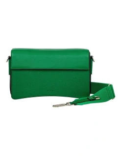 ECCO Textureblock Pinch Bag In Green