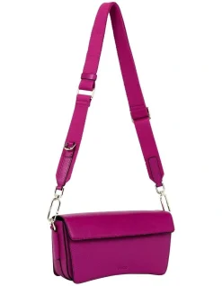 ECCO Textureblock Pinch Bag Compact In Pink -Mocha shop 985982410 2 720x928