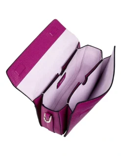 ECCO Textureblock Pinch Bag Compact In Pink -Mocha shop 985982410 3 720x928