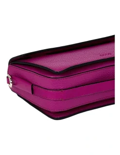 ECCO Textureblock Pinch Bag Compact In Pink -Mocha shop 985982410 5 720x928