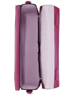 ECCO Textureblock Pinch Bag Compact In Pink -Mocha shop 985982410 6 720x928