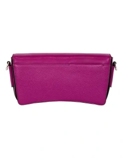 ECCO Textureblock Pinch Bag Compact In Pink -Mocha shop 985982410 7 720x928