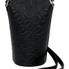 ECCO Pot Bag Wave In Black -Mocha shop 985982680 1 720x928