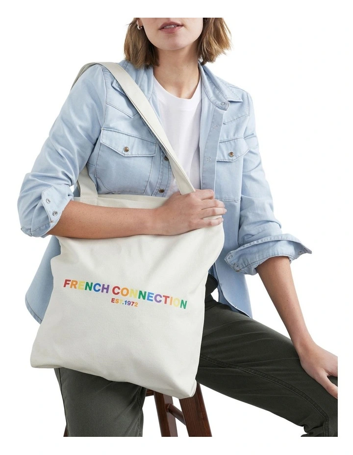 French Connection Pride Logo Shopper 4 French Connection Pride Logo Shopper - Image 2