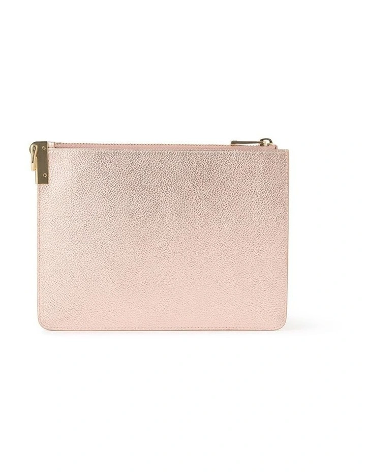 Marcs Kenedy Leather Pouch In Gold 5 Marcs Kenedy Leather Pouch In Gold - Image 3