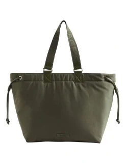 Seed Heritage Logo Tote In Green