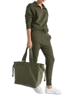 Seed Heritage Logo Tote In Green -Mocha shop 988448230 3 720x928