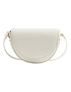 Seed Heritage Chain Crossbody Bag In Cream