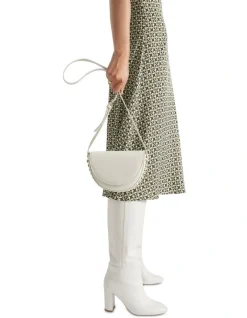 Seed Heritage Chain Crossbody Bag In Cream -Mocha shop 988448680 988440850 3 720x928