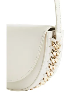 Seed Heritage Chain Crossbody Bag In Cream -Mocha shop 988448680 988440850 4 720x928