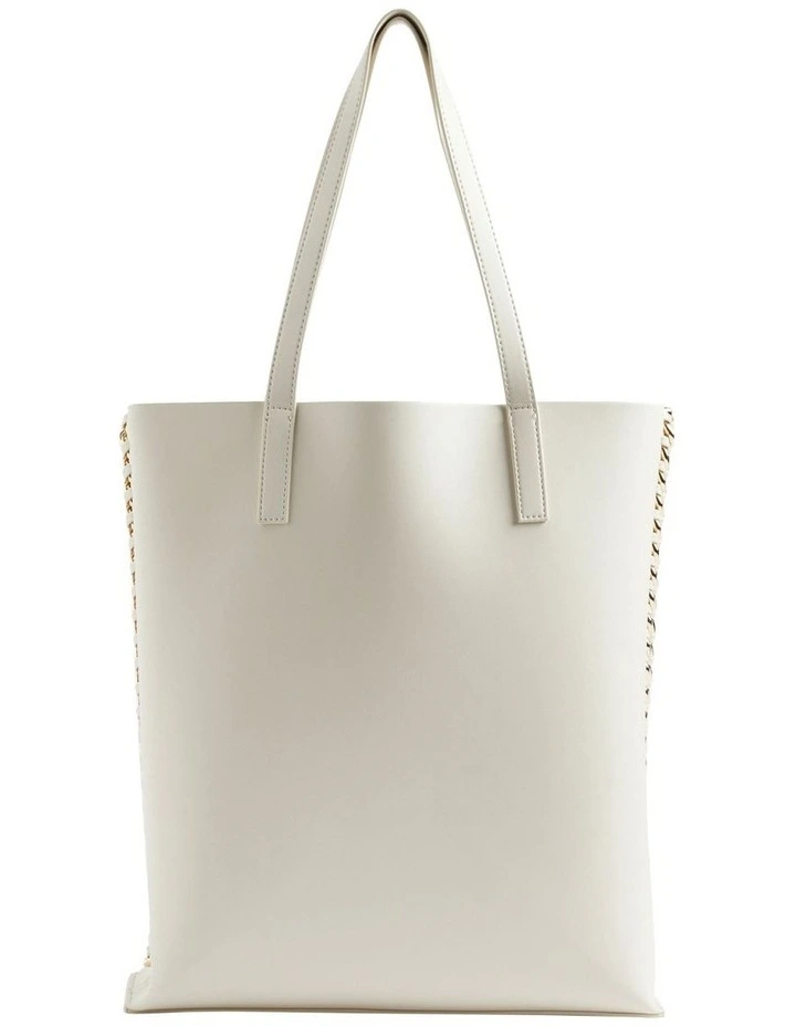 Seed Heritage Chain Tote In Bone 3 Seed Heritage Chain Tote In Bone