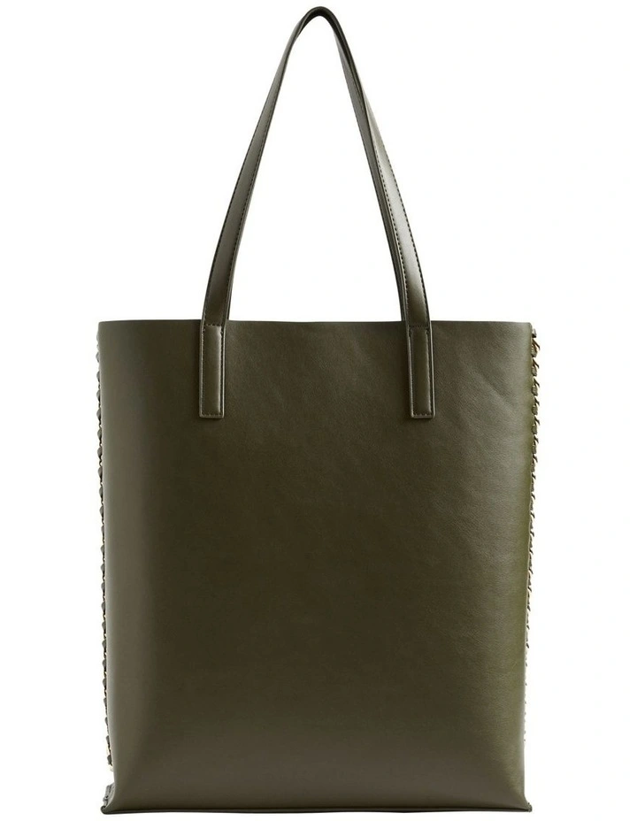 Seed Heritage Chain Tote In Dark Fern 3 Seed Heritage Chain Tote In Dark Fern